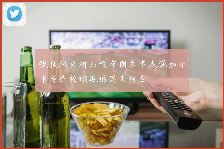 张佳玮分析杰伦布朗本季表现如小卡与乔约翰逊的完美结合